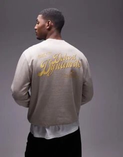 Carhartt WIP Greatest Flicks Sweatshirt In Beige For Men -Carhartt WIP Sales 207485990 3