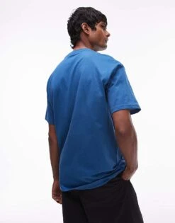 Carhartt WIP Short Sleeve Fragments Pocket T-shirt In Blue For Men Light Grey 8 Carhartt WIP Short Sleeve Fragments Pocket T-shirt In Blue For Men Light Grey -Carhartt WIP Sales 207486087 4