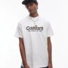Carhartt WIP Short Sleeve Label Script T-shirt In White For Men