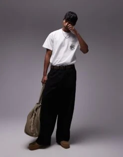 Carhartt WIP Short Sleeve Fragments Pocket T-shirt In White For Men -Carhartt WIP Sales 207486236 4