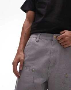 Carhartt WIP Double Knee Jeans In Grey For Men -Carhartt WIP Sales 207486293 5