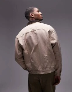 Carhartt WIP Dayton Trucker Jacket In Beige For Men -Carhartt WIP Sales 207486321 4