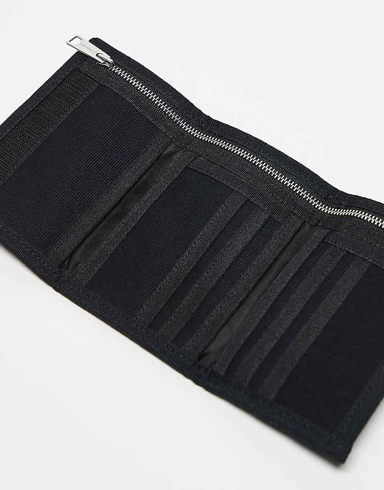 Carhartt WIP Norwich Wallet In Faux Leather For Unisex Black 2 Carhartt WIP Norwich Wallet In Faux Leather For Unisex Black - Image 2