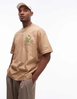 Carhartt WIP Short Sleeve Harttronix T-shirt In Beige For Men -Carhartt WIP Sales 207486408 4