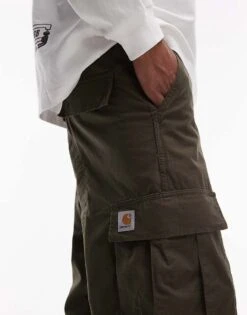 Carhartt WIP Regular Cargo Trousers In Khaki For Men -Carhartt WIP Sales 207486437 4