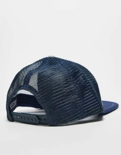 Carhartt WIP Runaway Trucker Cap In Blue For Unisex Mid Blue -Carhartt WIP Sales 207486532 3