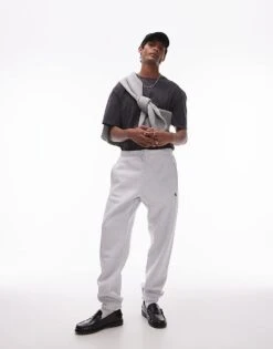 Carhartt WIP Chase Joggers In Grey Marl For Men -Carhartt WIP Sales 207486564 1 grey 1