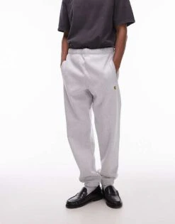 Carhartt WIP Chase Joggers In Grey Marl For Men -Carhartt WIP Sales 207486564 2