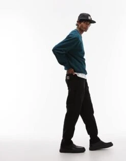 Carhartt WIP Flint Trouser In Black For Men -Carhartt WIP Sales 207486580 5