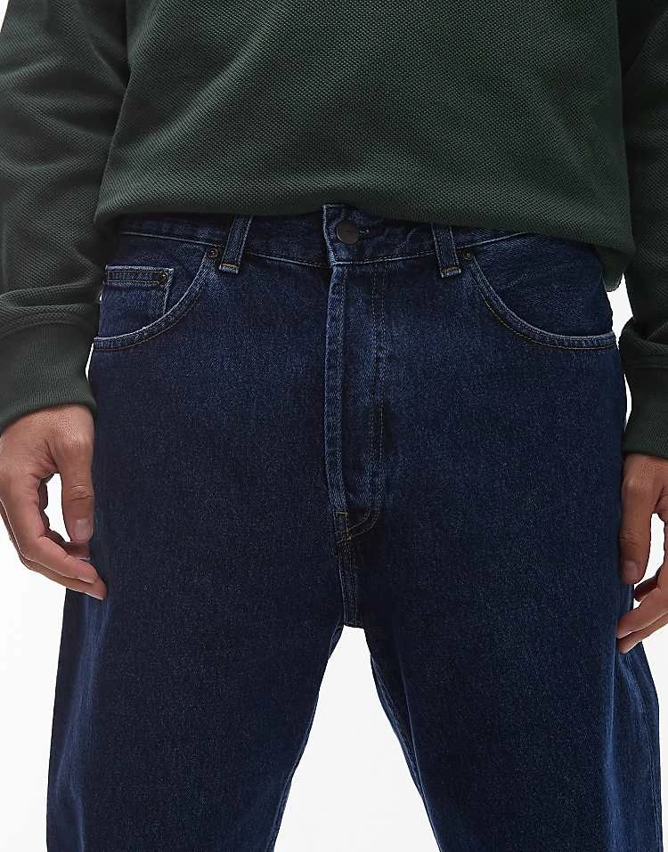 Carhartt WIP Nolan Straight Jeans In Blue Wash For Men 2 Carhartt WIP Nolan Straight Jeans In Blue Wash For Men - Image 2