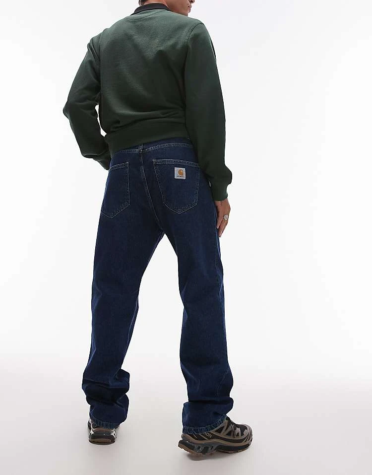 Carhartt WIP Nolan Straight Jeans In Blue Wash For Men 3 Carhartt WIP Nolan Straight Jeans In Blue Wash For Men - Image 3