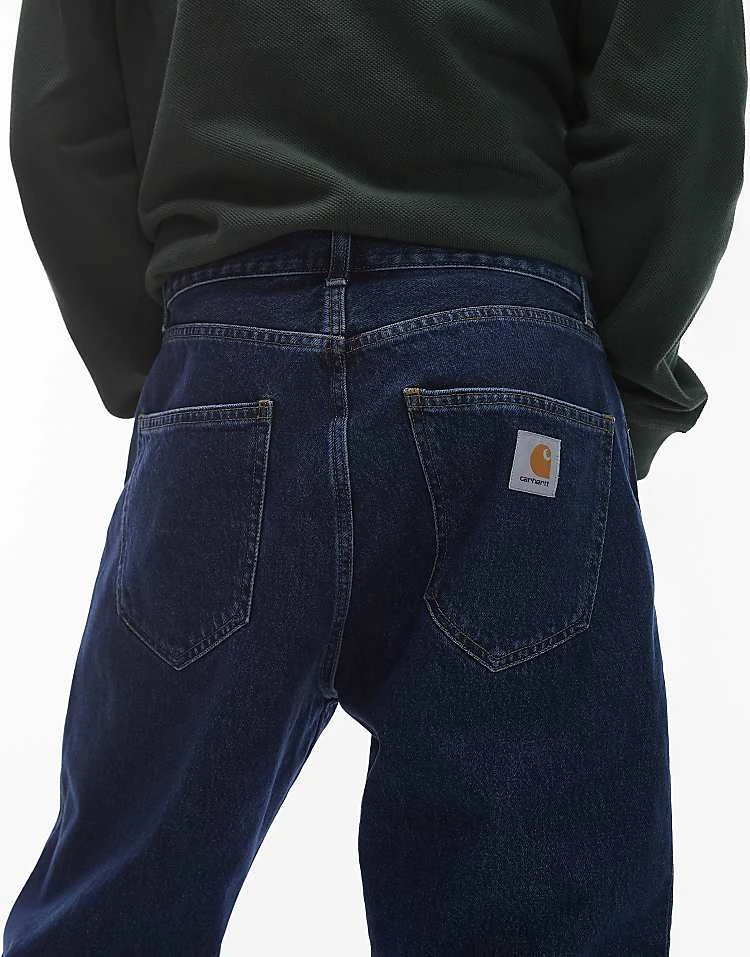 Carhartt WIP Nolan Straight Jeans In Blue Wash For Men 5 Carhartt WIP Nolan Straight Jeans In Blue Wash For Men - Image 5