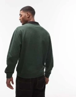 Carhartt WIP Vance Rugby Long Sleeve Shirt In Khaki For Men -Carhartt WIP Sales 207782841 4