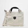 Carhartt WIP Drewe Tote With Heart Logo In Cream For Unisex