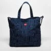 Carhartt WIP Drewe Tote With Heart Logo In Navy For Unisex