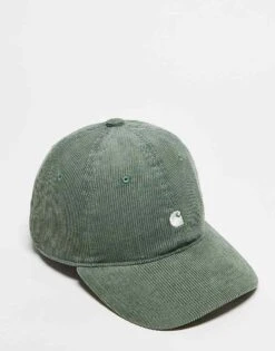 Carhartt WIP Harlem Cord Cap In Green For Unisex