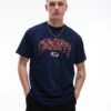 Carhartt WIP Lecture Graphic T-shirt In Navy For Men
