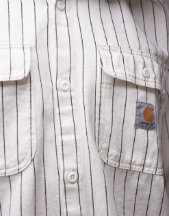 Carhartt WIP Hendry Stripe Shirt In Off White For Men -Carhartt WIP Sales 207889505 4