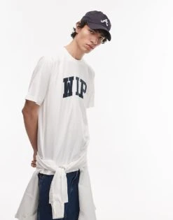 Carhartt WIP Logo T-shirt In White For Men