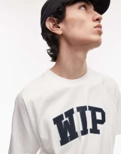 Carhartt WIP Logo T-shirt In White For Men -Carhartt WIP Sales 207889525 3