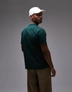 Carhartt WIP University Script T-shirt In Dark Green For Men 8 Carhartt WIP University Script T-shirt In Dark Green For Men -Carhartt WIP Sales 207889933 4