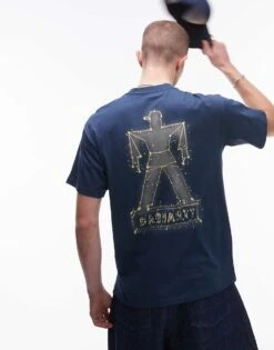 Carhartt WIP Stargazer Graphic T-shirt In Dusky Blue For Men 9 Carhartt WIP Stargazer Graphic T-shirt In Dusky Blue For Men -Carhartt WIP Sales 207890126 1 blue 1