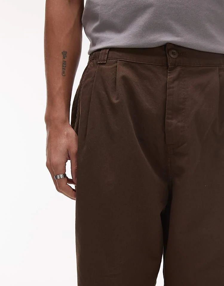 Carhartt WIP Marv Pants In Brown For Men 4 Carhartt WIP Marv Pants In Brown For Men - Image 4