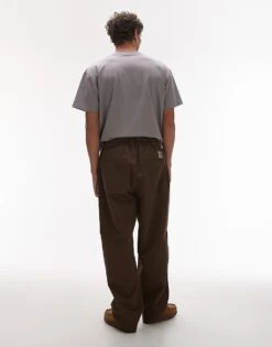 Carhartt WIP Marv Pants In Brown For Men 10 Carhartt WIP Marv Pants In Brown For Men -Carhartt WIP Sales 207890192 5