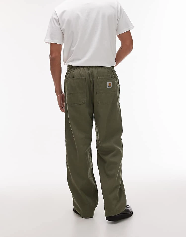 Carhartt WIP Crawford Pants In Khaki For Men 4 Carhartt WIP Crawford Pants In Khaki For Men - Image 4