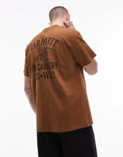 Carhartt WIP Cabinetry Graphic T-shirt In Brown For Men 9 Carhartt WIP Cabinetry Graphic T-shirt In Brown For Men -Carhartt WIP Sales 207906089 1 brown 1