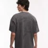 Carhartt WIP Bait Shack Graphic T-shirt In Washed Black For Men