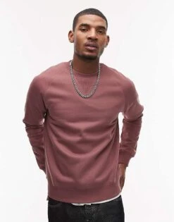 Carhartt WIP Chase Sweatshirt In Dusty Pink For Men