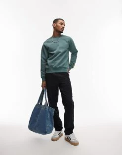 Carhartt WIP Chase Sweatshirt In Green For Men -Carhartt WIP Sales 207906313 3