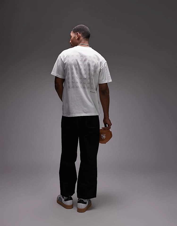 Carhartt WIP Furoshiki Graphic T-shirt In White For Men 2 Carhartt WIP Furoshiki Graphic T-shirt In White For Men - Image 2