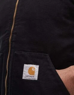 Carhartt WIP Classic Vest In Black For Men 8 Carhartt WIP Classic Vest In Black For Men -Carhartt WIP Sales 207906504 4