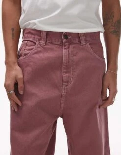 Carhartt WIP Brandon Loose Pants In Dusky Pink For Men -Carhartt WIP Sales 207906576 5