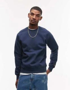 Carhartt WIP Chase Sweatshirt In Dusky Blue For Men -Carhartt WIP Sales 207906643 3